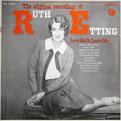 Ruth Etting The Original Recordings Of Ruth Etting Vinyl LP USED