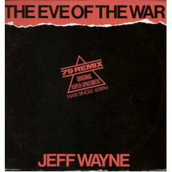 Jeff Wayne The Eve Of The War (1979 Remix) USED VINYL 12INCH MAXI-SINGLE 45 RPM