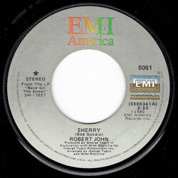 Robert John Sherry / On My Own USED VINYL 7INCH 45 RPM SINGLE STEREO