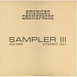 Various Sampler III Vinyl LP USED