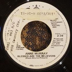 Anne Murray Blessed Are The Believers USED VINYL 7INCH 45 RPM SINGLE PROMO