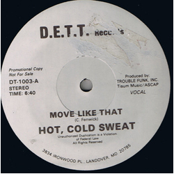 Hot, Cold Sweat Move Like That Vinyl 12" USED