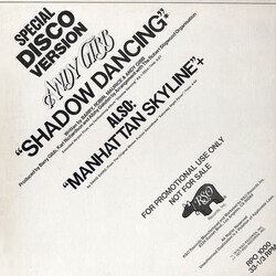 Andy Gibb / David Shire Shadow Dancing / Manhattan Skyline USED VINYL 12INCH 33 S RPM SINGLE PROMO STEREO