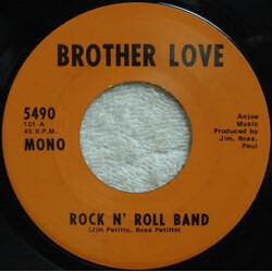 Brother Love (8) Rock N' Roll Band USED VINYL 7INCH 45 RPM SINGLE MONO