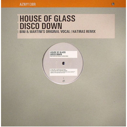 House Of Glass Disco Down Vinyl 12" USED