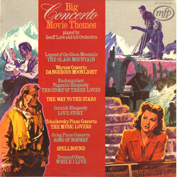 Geoff Love & His Orchestra Big Concerto Movie Themes Vinyl LP USED