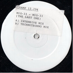 MIG 33 MIG 33 USED VINYL 12INCH WHITE LABEL