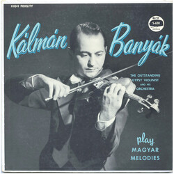 Kalman Banyak Magyar Melodies Vinyl LP USED