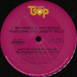 McFadden & Whitehead Ain't No Stoppin' Us Now VINYL 12" USED