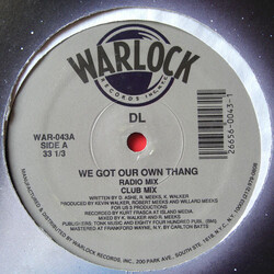 DL (5) We Got Our Own Thang USED VINYL 12INCH 33 S RPM