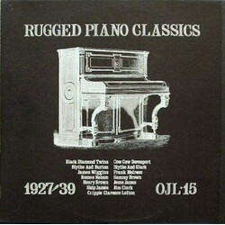 Various Rugged Piano Classics: 1927-39 Vinyl LP USED