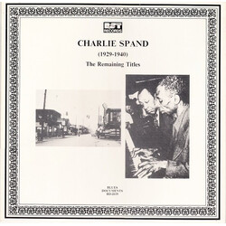 Charlie Spand (1929-1940) The Remaining Titles Vinyl LP USED