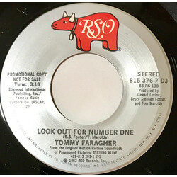 Tommy Faragher Look Out For Number One USED VINYL 7INCH 45 RPM PROMO
