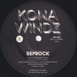 Seprock Kona Windz USED VINYL 7INCH 45 RPM