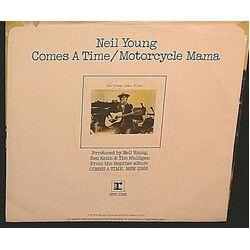 Neil Young Comes A Time USED VINYL 7INCH SINGLE PROMO