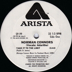 Norman Connors Take It To The Limit VINYL 12" USED
