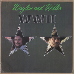 Waylon Jennings & Willie Nelson WWII Vinyl LP USED
