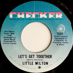 Little Milton Let's Get Together / I'll Always Love You USED VINYL 7INCH 45 RPM SINGLE