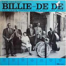 Billie & De De Pierce / Preservation Hall Jazz Band New Orleans' Billie & De De And Their Preservation Hall Jazz Band Vinyl LP USED