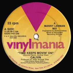 Donnie Calvin Time Keeps Movin' On VINYL 12" USED