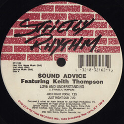 Sound Advice / Keith Thompson Love And Understanding USED VINYL 12INCH 33 S RPM