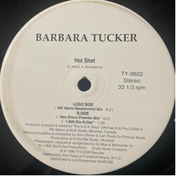Barbara Tucker Hot Shot VINYL 12" USED