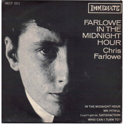 Chris Farlowe Farlowe In The Midnight Hour USED VINYL 7INCH EP