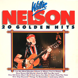 Willie Nelson 20 Golden Hits Vinyl LP USED