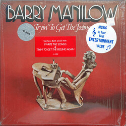 Barry Manilow Tryin' To Get The Feeling Vinyl LP USED