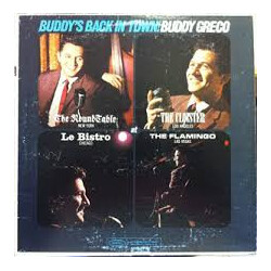 Buddy Greco Buddy's Back In Town Vinyl LP USED