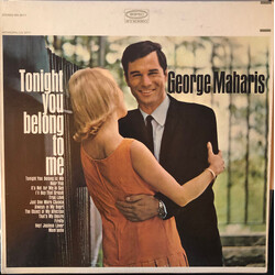 George Maharis Tonight You Belong To Me Vinyl LP USED