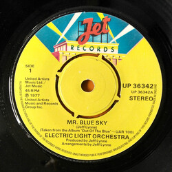 Electric Light Orchestra Mr. Blue Sky USED VINYL 7INCH 45 RPM SINGLE STEREO
