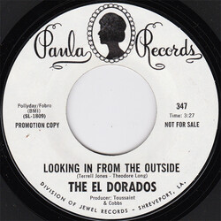 The El Dorados Looking In From The Outside USED VINYL 7INCH 45 RPM PROMO