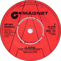Antonia Rodriguez La Bamba USED VINYL 7INCH 45 RPM SINGLE
