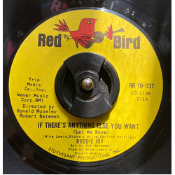 Roddie Joy If There's Anything Else You Want (Let Me Know) / Stop USED VINYL 7INCH 45 RPM SINGLE STYRENE
