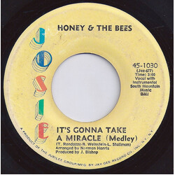 Honey And The Bees It's Gonna Take A Miracle (Medley) / What About Me USED VINYL 7INCH 45 RPM