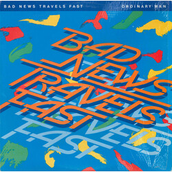 Bad News Travels Fast Ordinary Man Vinyl LP USED