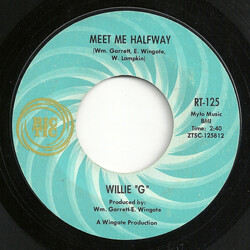 Willie "G" Meet Me Halfway / (Loving Me Is Like) Money In The Bank USED VINYL 7INCH 45 RPM SINGLE STYRENE MONO