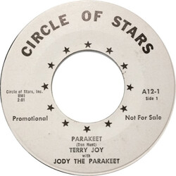 Terry Joy With Jody The Parakeet / Terry Joy Parakeet / I'm A Witch USED VINYL 7INCH 45 RPM PROMO