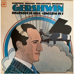 Philippe Entremont / Eugene Ormandy / The Philadelphia Orchestra Gershwin: Rhapsody In Blue; Concerto In F Vinyl LP USED