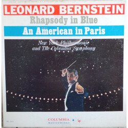 George Gershwin / Leonard Bernstein Rhapsody In Blue / An American In Paris Vinyl LP USED