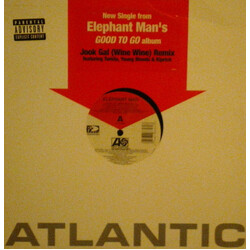 Elephant Man Jook Gal (Wine Wine) (Remix) USED VINYL 12INCH 33 S RPM SINGLE