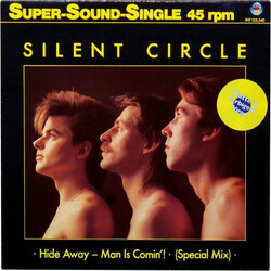 Silent Circle Hide Away - Man Is Comin'! (Special Mix) USED VINYL 12INCH 45 RPM SINGLE STEREO