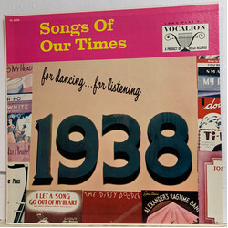 Bob Grant And His Orchestra Songs Of Our Times - Song Hits Of 1938 Vinyl LP USED