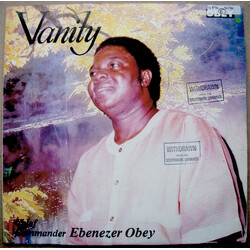 Chief Commander Ebenezer Obey & His Inter-Reformers Band Vanity Vinyl LP USED