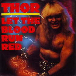Thor (7) Let The Blood Run Red USED VINYL 12INCH 45 RPM