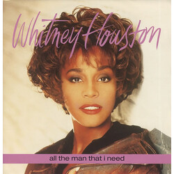 Whitney Houston All The Man That I Need USED VINYL 12INCH 45 RPM STEREO