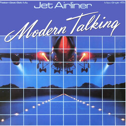 Modern Talking Jet Airliner (Fasten-Seat-Belt-Mix) USED VINYL 12INCH 45 RPM MAXI-SINGLE STEREO