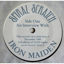 Iron Maiden An Interview With Iron Maiden USED VINYL 7INCH 33 S RPM LIMITED EDITION