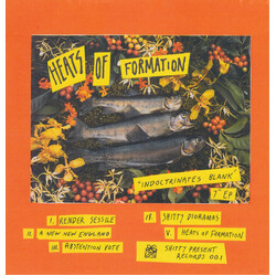 Heats of Formation Indoctrinates Blank USED VINYL 7INCH LIMITED EDITION